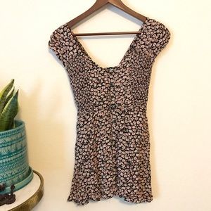 Kimchi Blue Floral Button Up Dress